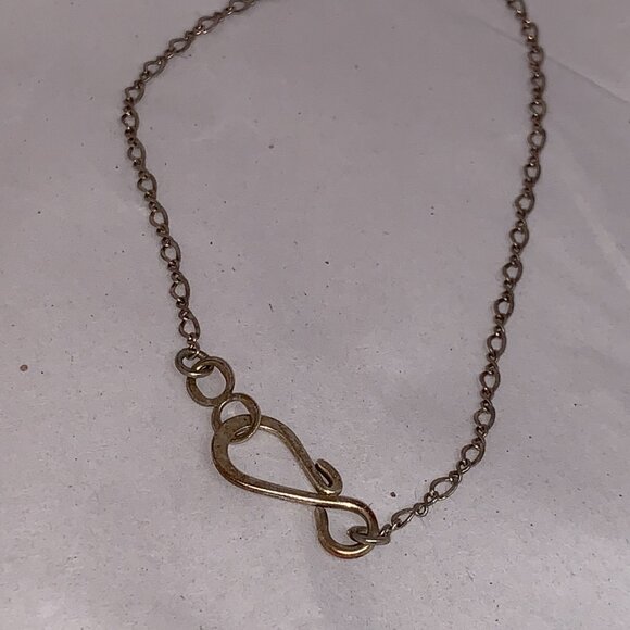 8" Long Sterling Silver Figure 8 Bracelet - Picture 12 of 12